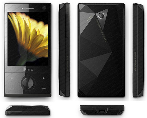 HTC: HTC Touch Diamond isi prezinta specificatiile si o imagine plauzibila